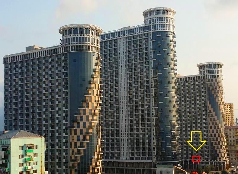 Apartament Orbi Sea Towers Block G Batumi Zewnętrze zdjęcie